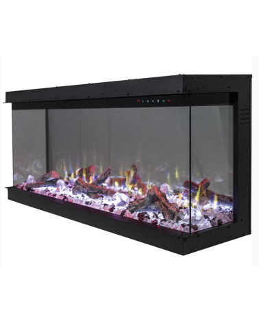 CHEMINÉE ÉLECTRIQUE ENCASTRABLE SOLÈNE 104CM - 750 / 1500 W