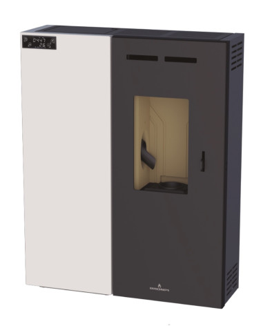 POÊLE SLIM À GRANULÉS MINERVA IVOIRE 6,7KW