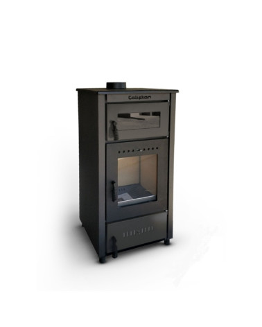 POÊLE A BOIS AVEC FOUR 302 - 7 KW