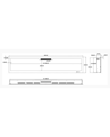 CHEMINÉE ÉLECTRIQUE ENCASTRABLE ELLA 213CM - 1400/1600 W