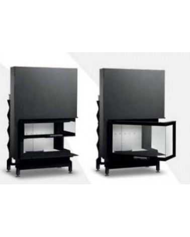 INSERT DE CHEMINÉE 90 EVO CGR LD D200 87 CM 14KW
