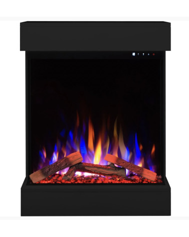 CHEMINÉE ÉLECTRIQUE MURALE DAVID BLANC - 750/1500W