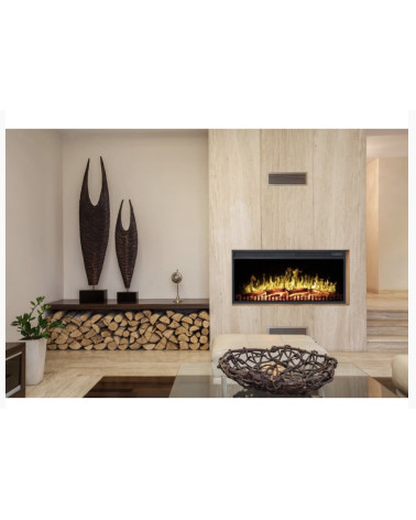 CHEMINÉE ÉLECTRIQUE ENCASTRABLE LISA 130CM - 900/1800 W