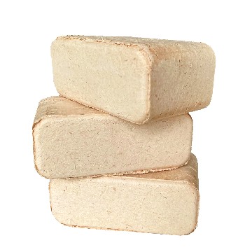 Briquettes de bois densifiées